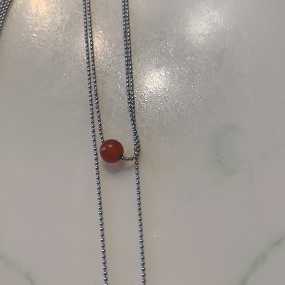 Double strand crystal necklace - Picture 2 of 4